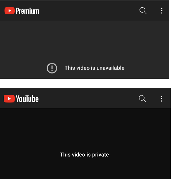 This video is unavailable œ̍ĐˑRI